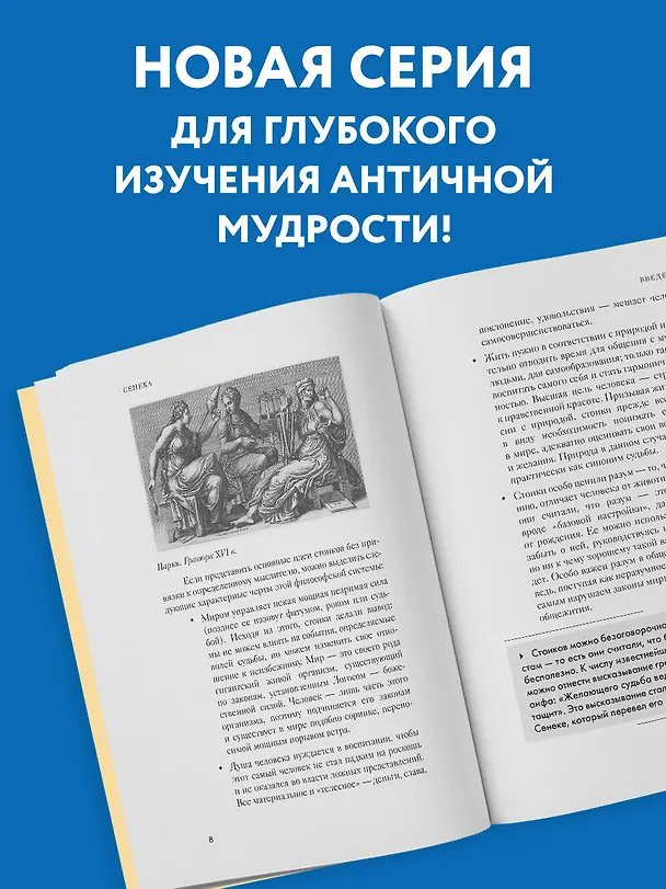 Книга Нравственные письма к Луцилию. Философия для начинающих с комментариями и иллюстрациями (Луций Анней Сенека) — 6