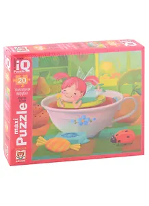 IQ Пазл МАКСИ "Фея в чашке", 20 элементов