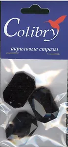 Стразы акриловые Colibry 1 (Oc18-25) (восьмиугольные) (18х25 мм) (упаковка)