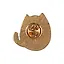 Значок Pin Joy Котик Дома посижу (металл) (12-08599-009) — 2733700 — 3