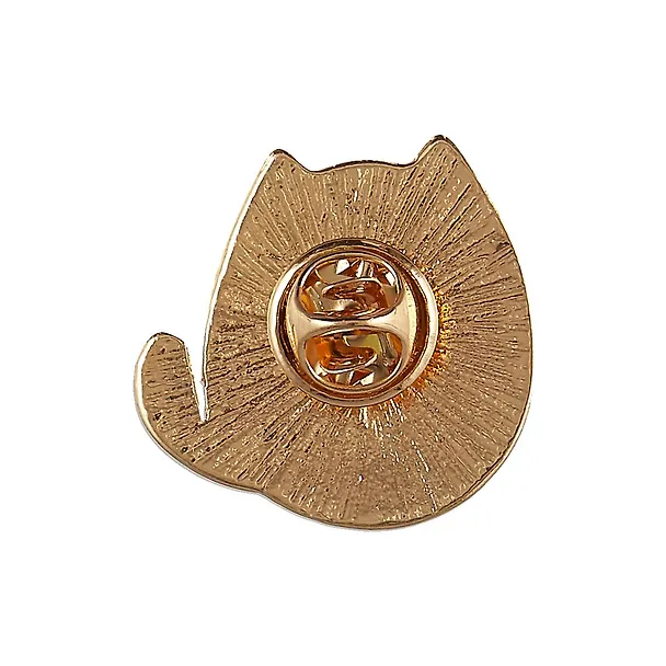 Значок Pin Joy Котик Дома посижу (металл) (12-08599-009) 2733700 — 3