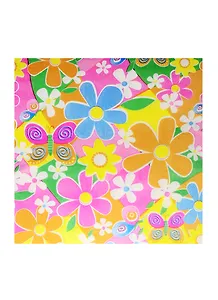 Салфетки бумажные Ромашки (1023229) (33х33см) (набор/20шт.) (Страна Карнавалия) (упаковка)