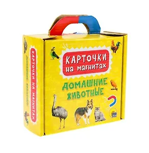 Карточки на магнитах. Домашние животные