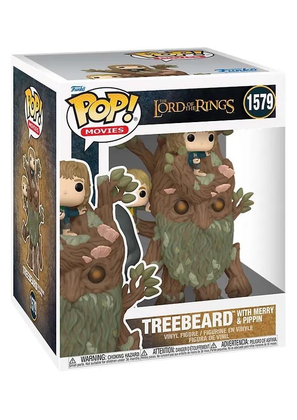 Фигурка Funko POP! Movies LOTR Treebeard with Merry & Pippin 6 (1579) (Fun80834) 3118529 — 2