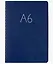 Записная книжка А6+ 60л кл. "Format. No 3" иск.кожа, интегр.переплет, тиснение фольгой — 3052360 — 2