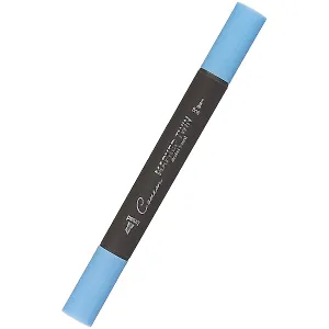 Маркер художественный "Сонет" ярко-синий, двухсторон., тонк. и широк.долото, Сонет