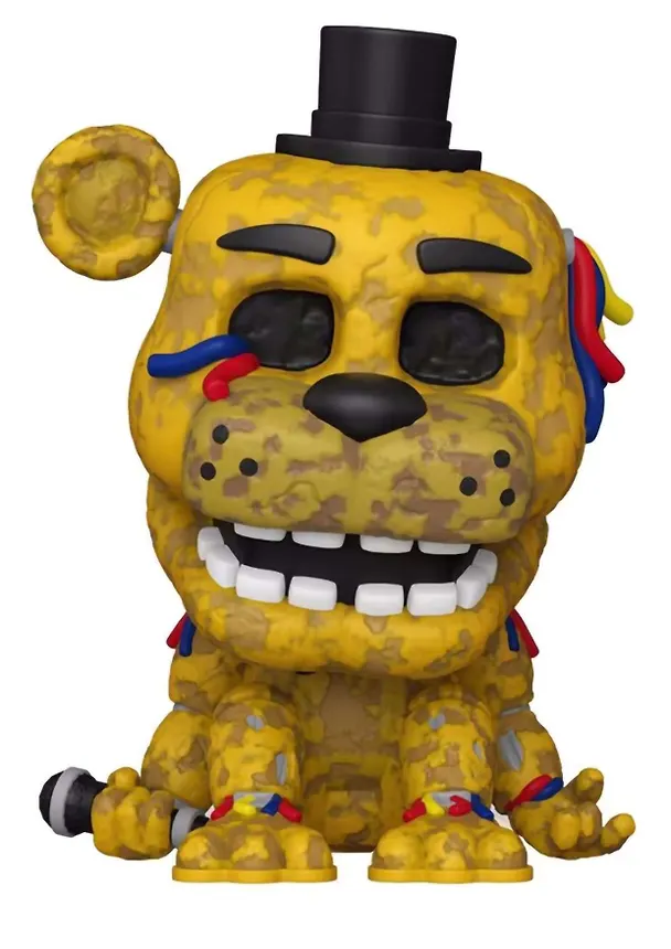 Фигурка Funko POP! Games FNAF 10th Withered Golden Freddy (Exc) (1033) (Fun83091) 3120236 — 1