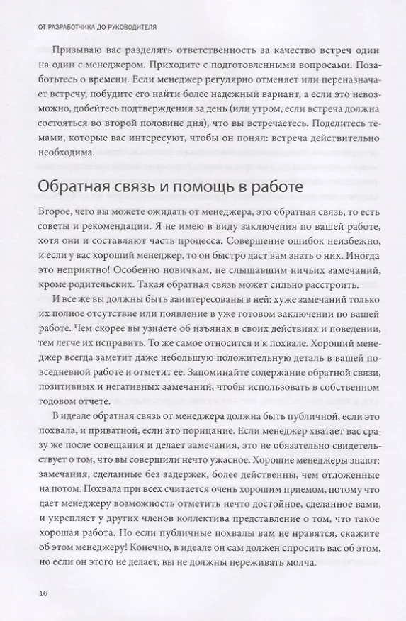 Книга От разработчика до руководителя. Менеджмент для IT-специалистов (Камиль Фурнье) — 8