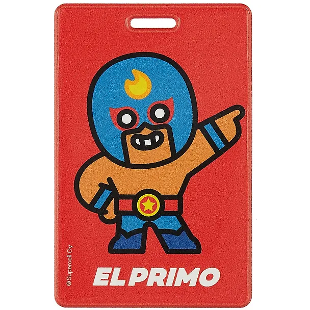 Обложка для проездного "El Primo" 95*65, ПВХ, инд.уп., Brawl Stars 2913138 — 1