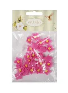 Цветы жасмина (B884)  в пакете, 25 шт, ярко-розовый (11-08631-45)