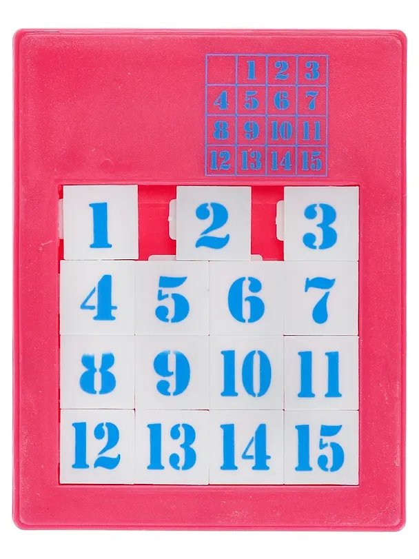 Головоломка "Пятнашки", 15 элементов, 2 цвета микс 3067849 — 4