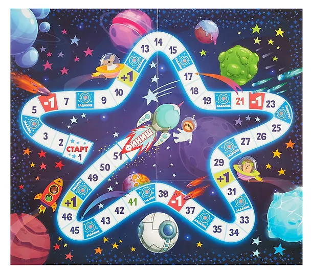 Игра-ходилка "Космическая гонка" 3069219 — 3