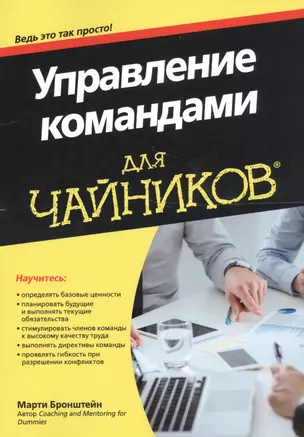 Управление командами для чайников (м) Бронштейн — 2570234 — 1