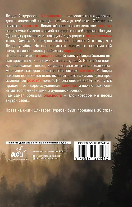 Книга Возмездие (Элизабет Нуребэк) — 2