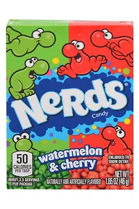 Конфеты Nerds Cherry Watermelon (Нердс Вишня, Арбуз), 46г