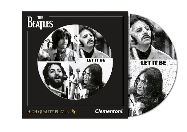 Паззл Clementoni The Beatles пластинки 212 эл. Get Back арт. 21402 2431657 — 1