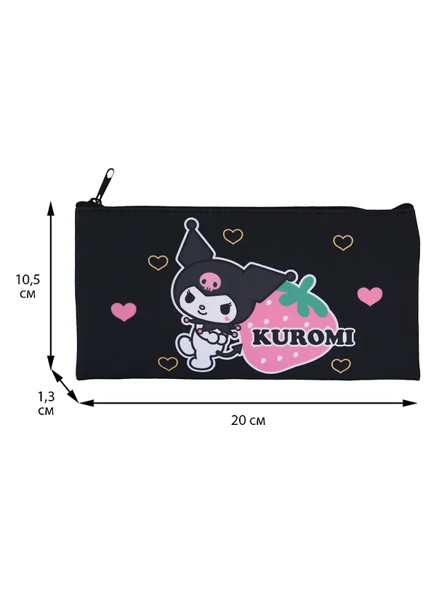 Пенал-косметичка "Kuromi", черный 2969035 — 2