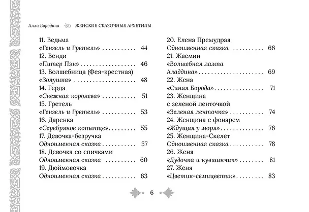 Книга Женские сказочные архетипы (78 карт + брошюра) (Алла Бородина) — 9