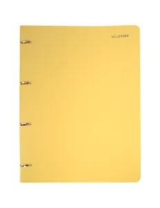 Тетрадь А4 80л кл. "Sunrise" на кольцах, смен.блок, пласт.обл.