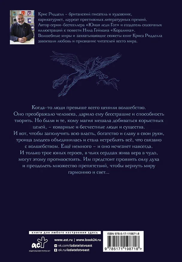 Книга Хроники небесных лошадок. Стражники магии (Крис Ридделл) — 2