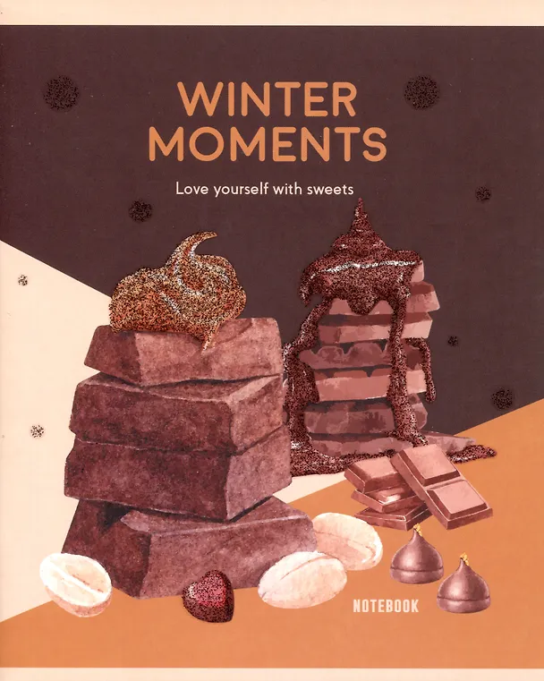 Тетрадь общая «Chocolate party» в ассортименте, 48 листов в клетку, A5 - Listoff 2900946 — 6