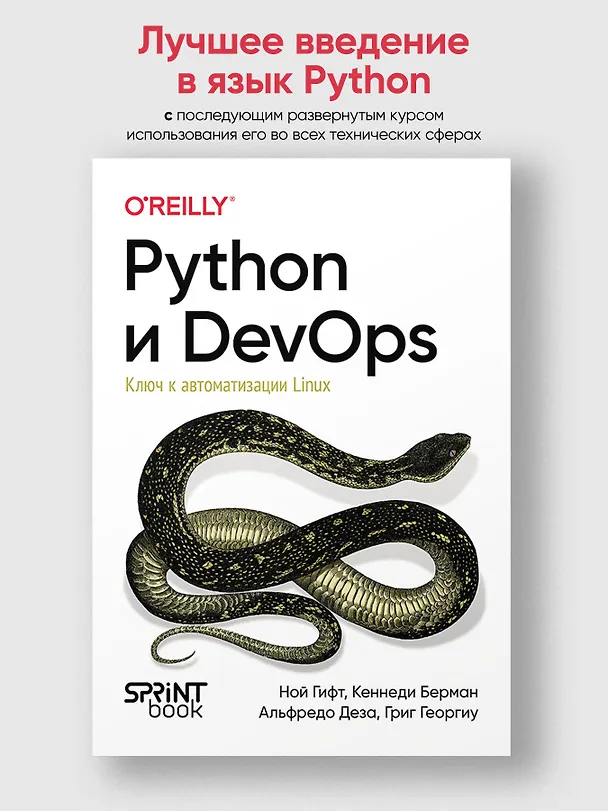 Книга Python и DevOps: Ключ к автоматизации Linux (Ной Гифт, Кеннеди Берман, Альфредо Деза) — 4