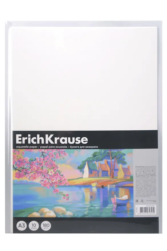 Папка для рисования акварелью А3 10л "Art Spirit" пластик.папка, ErichKrause 3134347 — 1