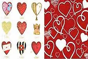 Наб. салф. для декупажа Сердечки (5140/021003) (2шт)