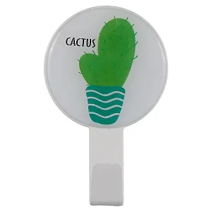 Крючок самоклеящийся Кактусы (пластик) (блистер) (12-22713-HP-304)