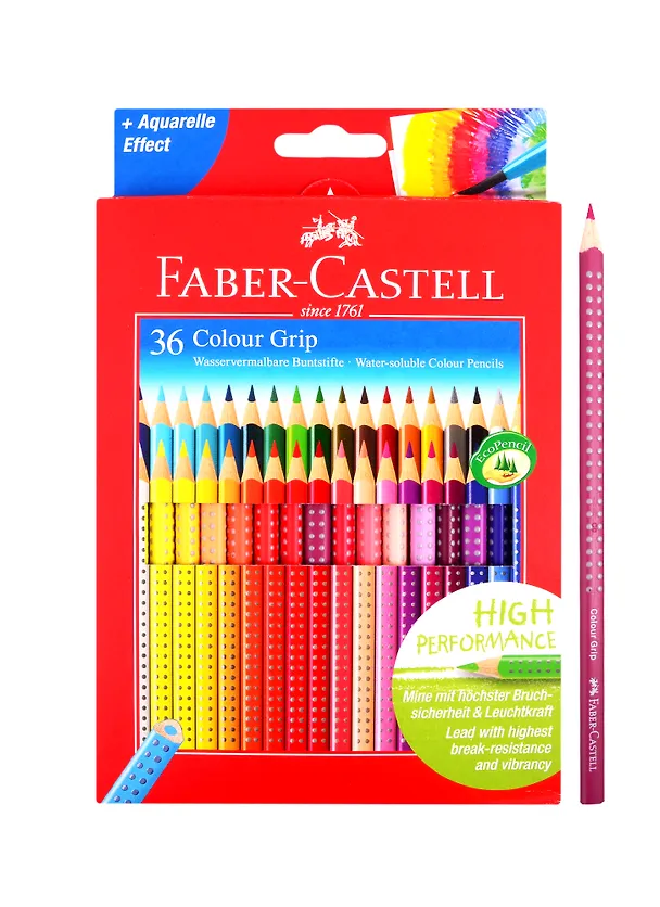 Карандаши цветные «Grip», Faber-Castell, 36 цветов 255791 — 1