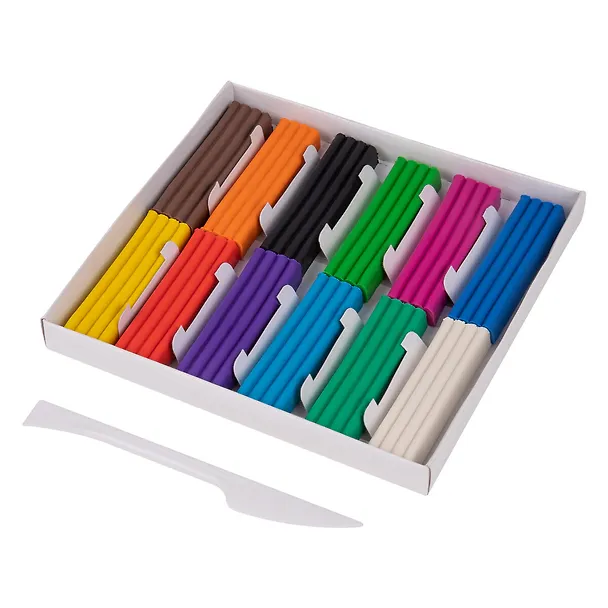 Пластилин 12цв 240гр "KIDS" стек, BRAUBERG 2937269 — 3