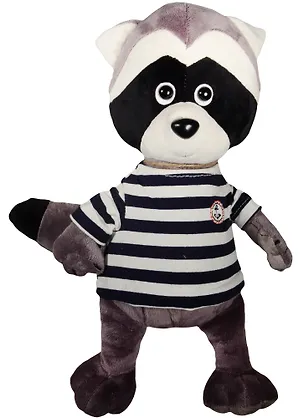 Мягкая игрушка Енотик Дэнни в тельняшке (25 см) (OS615/25) 2563915