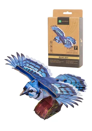 3D пазл Makebug «Голубая сойка», линейка Sky Echo. Арт. MB-D-0056 3174680