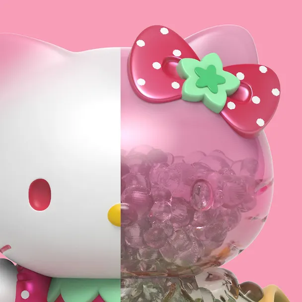 Коллекционная фигурка Mighty Jaxx Hello Kitty Floral Daydream Series (19см) (71167) 3141525 — 8