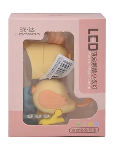 Мини-лампа LED Птичка (желтая) (пластик) (8х8) (12-LIGHT-535)