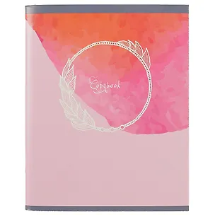 Тетрадь в клетку Unnika, "Акварельные фантазии", 96 листов, в ассортименте 251060