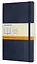 Книга для записей А5, 96 листов в линейку "Classic Soft", синий сапфир, мягкая обложка, резинка, Moleskine — 3130349 — 2