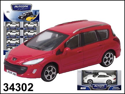 Машинка Peugeot 308SW (1:43) (34302) (коробка) 2294621 — 1