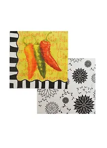 Набор салфеток для декупажа Перец 7.1 (AY-1421/AY-1679) (упаковка)