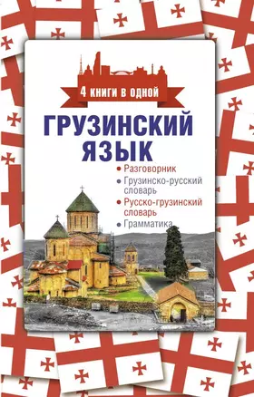 Грузинский язык. 4 книги в одной: разговорник, грузинско-русский словарь, русско-грузинский словарь, грамматика — 2802729 — 1