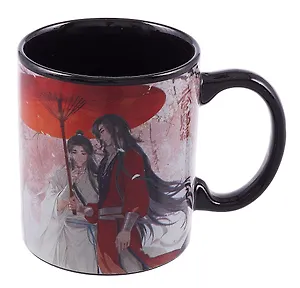 Кружка в подарочной коробке Благословение Небожителей Се Лянь и Хуа Чен цветение сакуры (керамика, деколь) (330мл) (12-7624-Z22)