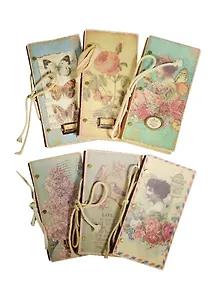 Блокнот со шнурком (крафт) (72 стр.) (18х9) (H-024) (Небесный дракон)