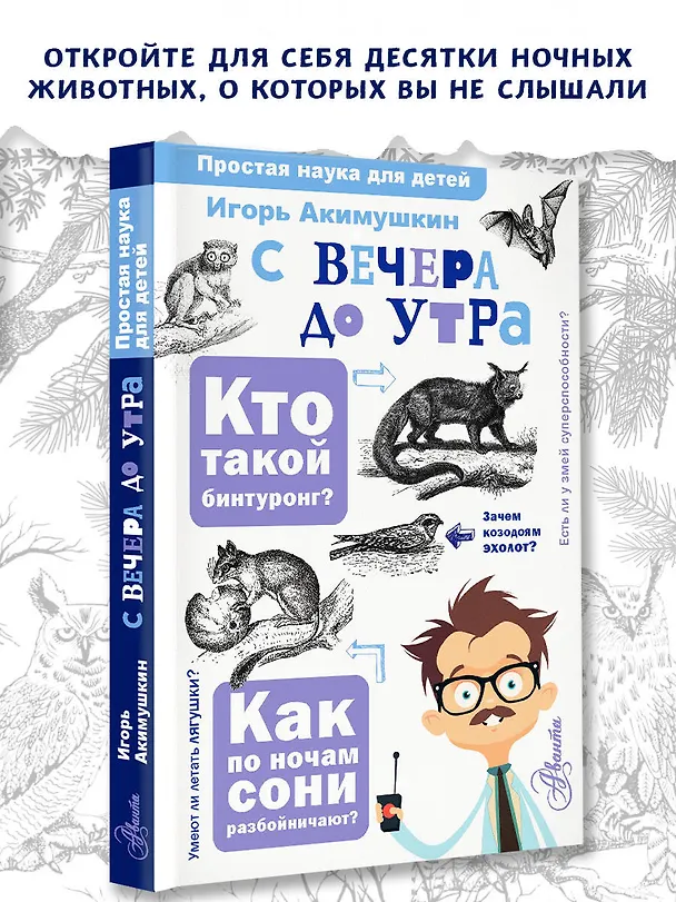 Книга С вечера до утра (Игорь Акимушкин) — 4