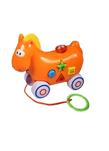 Каталка (1753) (EC5132R) (свет/звук) (русифиц) (Умные игрушки) (упаковка)