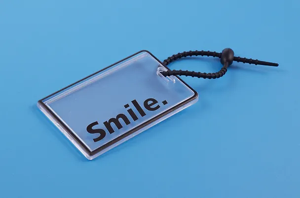 Бейдж "Hello.Smile.Nice.Good", пластик, в ассортименте 3102975 — 7