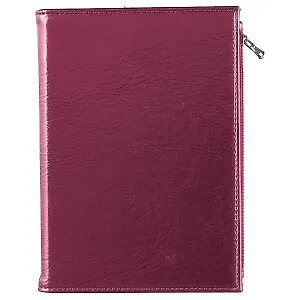 Ежедневник Escalada «Шевро», розовый, недатированный, 96 листов, А5