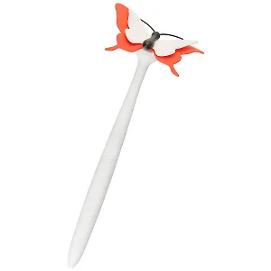 Шариковая ручка «Flower power», бабочка, 19 см