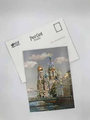 Постер 13*18 Виды С-Пб Спас на Крови Арт.8162 357708 — 1