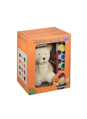 Копилка-подарок Мишка (BB0981) (5+) (коробка) 2445398