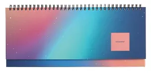 Планинг недат. 56л "Listoff" сияние, настольный, иск.кожа, 7БЦ, глянц.лам, евроспираль, офсет 3055693